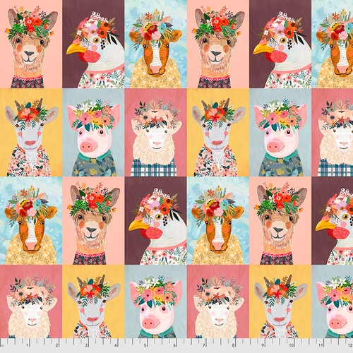 Patchwork Baumwolle - Boho Farm Pets
